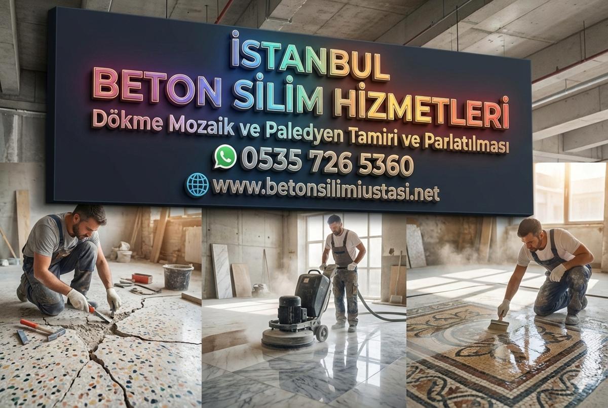 DÖKME MOZAİK VE PALEDYEN TAMİRİ VE PARLATILMASI