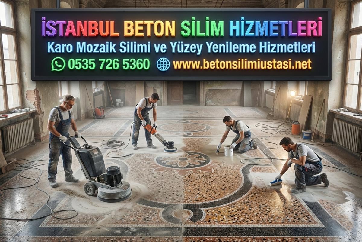 KARO MOZAİK SİLİMİ VE YÜZEY YENİLEME HİZMETLERİ
