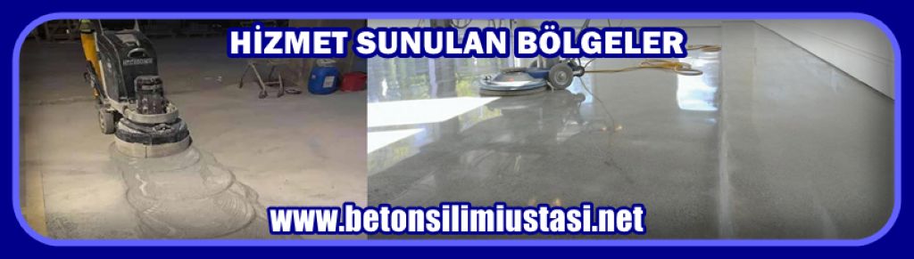 HİZMET SUNULAN BÖLGELER